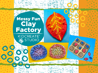 Messy Clay Fun Factory - Summer Camp (4-9 years) 