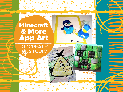 Minecraft & More App Art Summer Camp (5-12 Years)