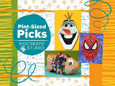 Kidcreate Studio - Fayetteville. Pint-Sized Picks Weekly Class (18m-6 Years)