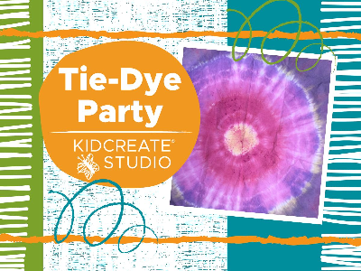 Kidcreate Studio - Eden Prairie. Tie Dye Party Workshop (4-9 years)