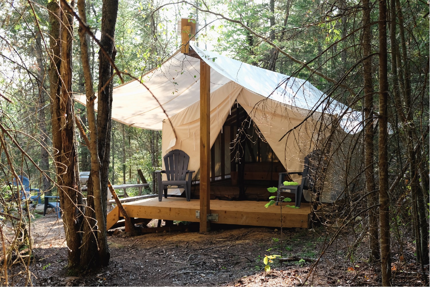 Reserve a Tent | Four Corners Algonquin & Wild Company Store